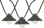 Novelty Lights 11 Feet 10 LED G40 Outdoor Bistro Lampshade String Lights by NoveltyLights-LightExperts