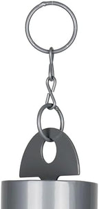 Woodstock Chimes Heroic Windbell Wind Chime for Outside 24" Medium Silver,Deep Tone Sound, Outdoor Decor for Patio, Porch, Garden HWMY - Image 5