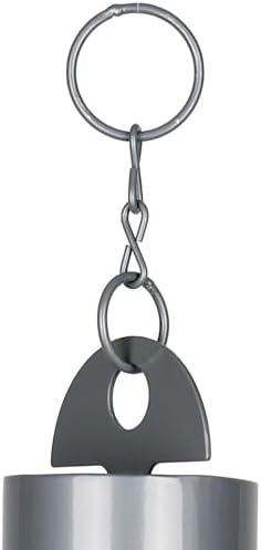 Woodstock Chimes Heroic Windbell Wind Chime for Outside 24" Medium Silver,Deep Tone Sound, Outdoor Decor for Patio, Porch, Garden HWMY - Image 5
