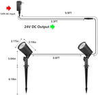 SUNTHIN 4 Pack Outdoor Landscape Lights, 600LM LED Spot Lights - Image 2