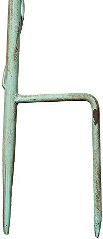 Bird Houses for Outside with Pole Metal Birdhouse Stakes Decorative Outdoor, Reclaimed Faucet Accent (Teal, 52") - Image 5