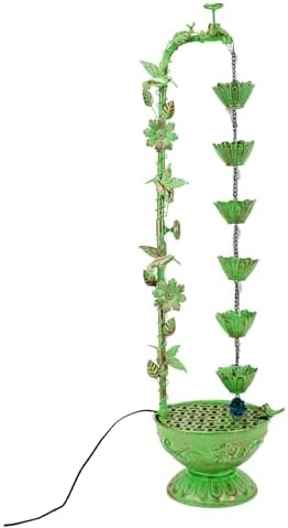 41" H Outdoor Tiered Water Fountain by QIPADE
