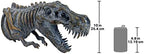 Design Toscano Bones of The Dinosaur T-Rex Skeleton Wall Sculpture, 16.5 Inches, Full Color - Image 2