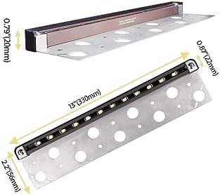 COLOER 4-Pack 13 Inch LED Hardscape Lighting 2.5W 240LM 2700K Soft White - Image 4