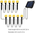 Sewroro Decorative Solar Light Warm Color Plug in Lawn Lamp - Image 2