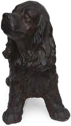 Josie Dog CAST SONE GSTATUE, Outdoor Cocker Spaniel Dog GStatue, Brown, No Assembly Required - Image 4