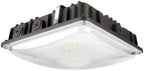 Konlite 63W/45W/30W LED Canopy Light - Selectable - 5000K/4000K - 9,360LM - Dimmable - 120-277V - 250W Equal, Residential & Commercial Indoor & Outdoor Light Fixture, UL, Dark Bronze by Konlite