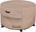 ULTCOVER Waterproof Round Patio Fire Pit Table Cover 50 inch by ULTCOVER
