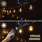SUNTHIN Globe Outdoor String Lights 97FT with 240W Outdoor Dimmer for String Lights,Wireless Remote Control Dimmer 50Ft Distance Auto Off Switch Timer for LED Strings Lights - Image 4