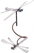 American Made Dancing Dragonflies Balancing Garden Stake and Upcycled Utensil Sculpture - Image 4