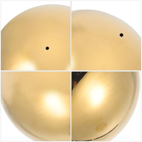 TIDTALEO Titanium Stainless Steel Gazing Ball Polished Mirror Sphere Hollow Seamless Reflective Globe for Garden Home Outdoor Decoration Lightweight Portable Sphere - Image 5