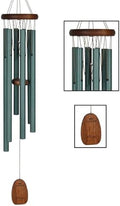 Woodstock Wind Chimes for Outside, Garden, Patio, Porch and Outdoor Decor (32") Pachelbel Canon Chime Green Wind Chime Gifts (PCCG) by WoodstockChimes