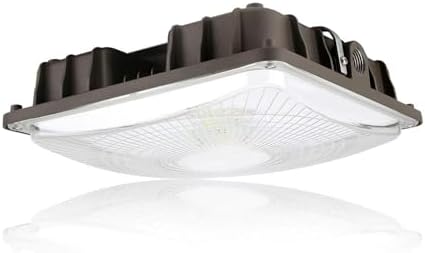 Konlite - 60W (8000LM) Residential & Commercial Indoor & Outdoor Lights for Walkways, Garages & More, Outdoor Light Fixture, UL, Dark Bronze by Konlite