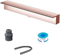 Elegant Rose Gold Outdoor Stainless Steel Water Fountain Kit - 66.9" Waterfall for Patio, Garden, Koi Pond, Spa, Commercial Pool, Yard Decor, Stunning Water Features by Unknown