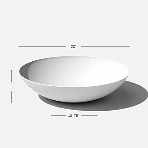 Veradek Mason Series Lane Bowl - Large Outdoor Bowl Planter - Image 2