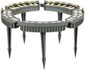 Low Voltage Landscape Uplights, Outdoor Waterproof Tree Ring Lights by KPHYMOD