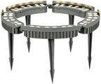 Low Voltage Landscape Uplights, Outdoor Waterproof Tree Ring Lights by KPHYMOD