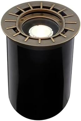 VOLT 12V IP68 Well Light with Brass Top (Bronze) by VOLT