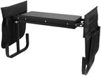 AMONIDA Garden Kneeler Seat, Height Adjustable Foldable Gardening Stool, Kneeling Sitting Stool, Ideal for Gardening, Camping & Picnics (Black) - Image 4