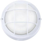 GRUENLICH LED Bulkhead Light, 8" Round Aluminum, 5000K, White, 1 Pack by GRUENLICH