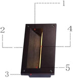 Landscape Lamp - LED Recessed Stair Spotlight, LED Beam Light, IP67 Embedded Waterproof LED Footlight, Buried Corner Wall Lamp for Outdoor Hallway, Garden, Balcony(Green) - Image 5