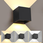 20W Outdoor Wall Lights 3CCT Adjustable, Up and Down LED Wall Sconce by Unknown