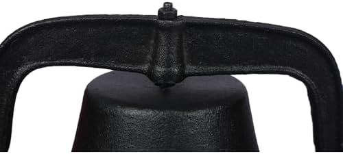 Large Cast Iron Bell, Antique Vintage Dinner Bells,Door Bell for Outdoor Garden Backyard Liberty Farm Church School - Image 2