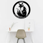 Custom Fox Metal Wall Art - Personalized Fox Name Signs - Housewarming Gift - Image 4