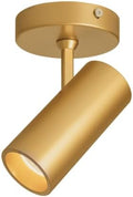 Aisilan 9W LED Dimmable Ceiling Spotlight, Adjustable Directional Surface Flush Mount Lighting, Wall Spot Lights Indoor Accent Fixture for Art Picture Gallery Paintings, CRI 97, 3000K, Gold by AisilanLighting