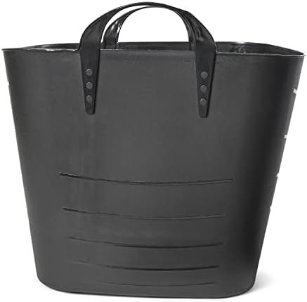 Life Story 18 Pack Flexi Tub Basket, 6.6 Gal Plastic Storage Totes, Black - Image 4