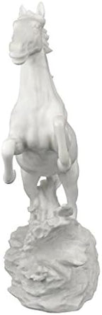 Design Toscano Untamed Beauty Bonded Marble Horse Statue - Image 5