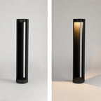 Modern Aluminum IP65 - Waterproof Landscape Path Lights with Warm - Light Hollow Bollard for Courtyard, Balcony and Front Door - Wired Garden Pathway Lighting Fixtures - Image 7