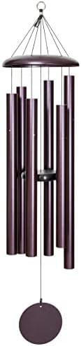 Corinthian Bells by Wind River - 50 inch Plum Wind Chime for Patio, Backyard, Garden, and Outdoor Decor (Aluminum Chime) Made in the USA by CorinthianBells