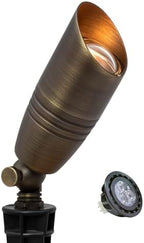 MALORY Solid Brass Landscape Spotlight 1-Pack with 5W MR16 Bulb(S02) by MALORY