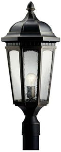 Kichler Courtyard Outdoor Post Light, Rubbed Bronze by KichlerLighting