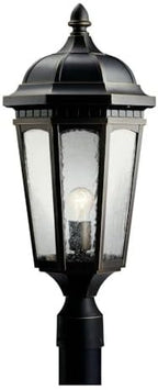Kichler Courtyard Outdoor Post Light, Rubbed Bronze by KichlerLighting