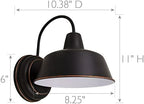 Design House Mason Outdoor Wall Light, 8", Oil Rubbed Bronze - Image 5