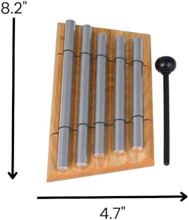 Woodstock Wind Chimes Zenergy Quintet Hand Bell Chime, 5 Tone 8.5 - Inch, Bell Percussion Instrument for Meditation, Yoga, Classrooms, Offices, Great for Awareness, Relaxation (ZENERGY5) (Pack of 24) - Image 3