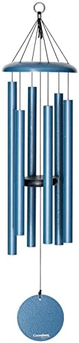 Corinthian Bells by Wind River - 36 inch Sky Blue Wind Chime for Patio, Backyard, Garden, and Outdoor Decor (Aluminum Chime) Made in The USA by CorinthianBells