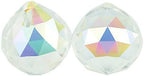 Queenbox 10pcs 40mm Crystal Suncatcher Prism Ball Rainbow Hanging Pendants Maker with Hole for Chandelier Feng Shui Window, AB - Image 2