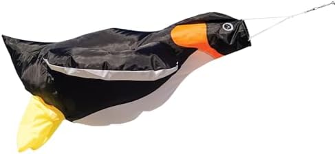 In the Breeze 5252 — Penguin Big Breeze Windsock™ — Large, 3D Beach Windsock for Yards, Gardens, Patios by InTheBreezeHomePage