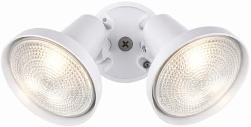 Nuvo Lighting SF77/488 2-Light PAR38 Twin Flood Light, White by Nuvo