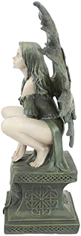 Design Toscano Small Celtic Fairy Perilous Perch Statue - Image 4