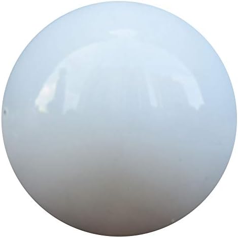 10 inch Diameter White Gazing Ball,White Stainless Steel Polished Reflective Smooth Garden Sphere Globe Mirror,Colorful and Shiny Addition to Any Garden or Home - Image 2