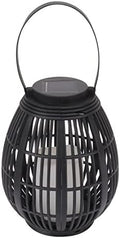 Solar Garden Lantern LED, Waterproof Decorative Rattan Lantern for Outdoor Patio, Pathway, Courtyard Energy Saving, IP44 Rated, Warm Light with Hanging Handle by WelcometoXHTLLO