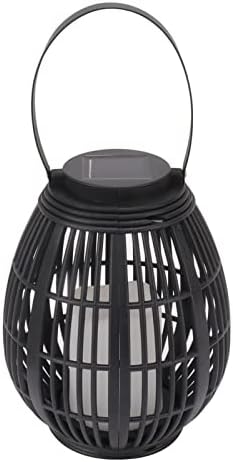 Solar Lantern Outdoor , Decorative Rattan Solar Lantern Outdoor Light, for Garden Patio Yard Tabletop Decoration, Outside Hanging Rattan Light by Unknown