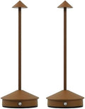 LED Rechargeable Cordless Table Lamps Brown by KROPTIBTableLamp