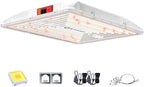 Sun System P4000 HelioGrow LED Grow Light for Indoor Plants - 400 Watt, High Efficiency Full Spectrum Dimmable Diodes, Daisy Chain up to 512 Units, 2 Year Warranty, Mounting Hardware Included by SunSystem