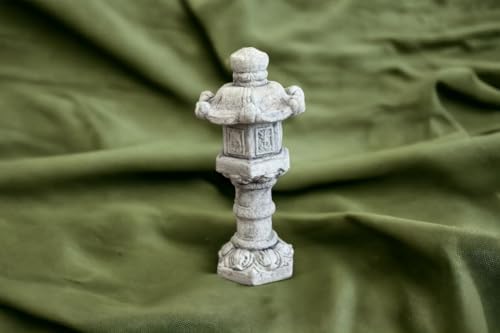 Oriental Handmade Lantern Figure Zen Garden Statue Outdoor Pagoda Sculpture - Image 6
