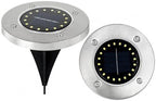 Ground Lights, Solar Lights Outdoor Disk Underground Lamp(20LED-White,1Pcs) by Unknown